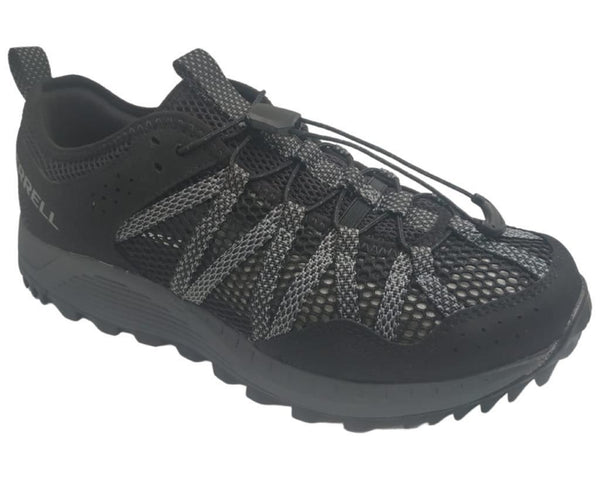 Merrell Wildwood Aerosport Shoes in Black for Men's