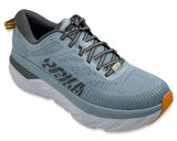 HOKA BONDI 7 runing shoes for mens gray/light blue