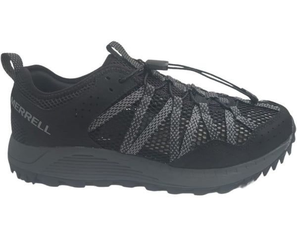 Merrell Wildwood Aerosport Shoes in Black for Men's