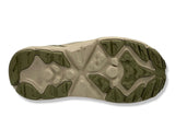 Hoka Hopara Walking Sandals In Khaki Green For Men's