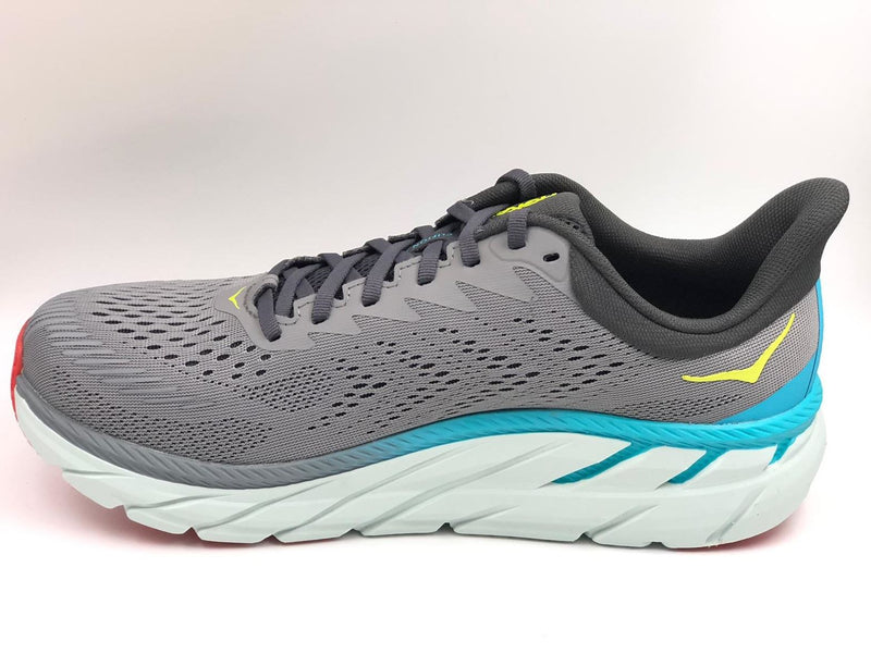 HOKA CLIFTON 7 Gray runing shoes for mens