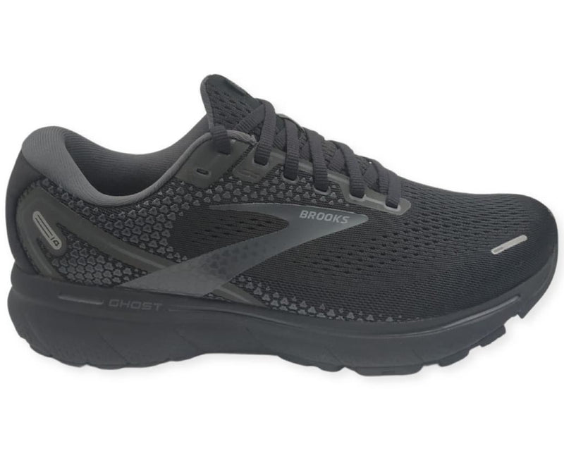Brooks Ghost 14 Men's Wide 2E Neutral Running Shoe BLACK