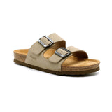 Teva Naot Women's slides Shahar Natural Light Brown Suede