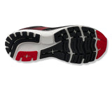 Brooks Ghost 14 Wide Running Sneakers In Black & Red For Men