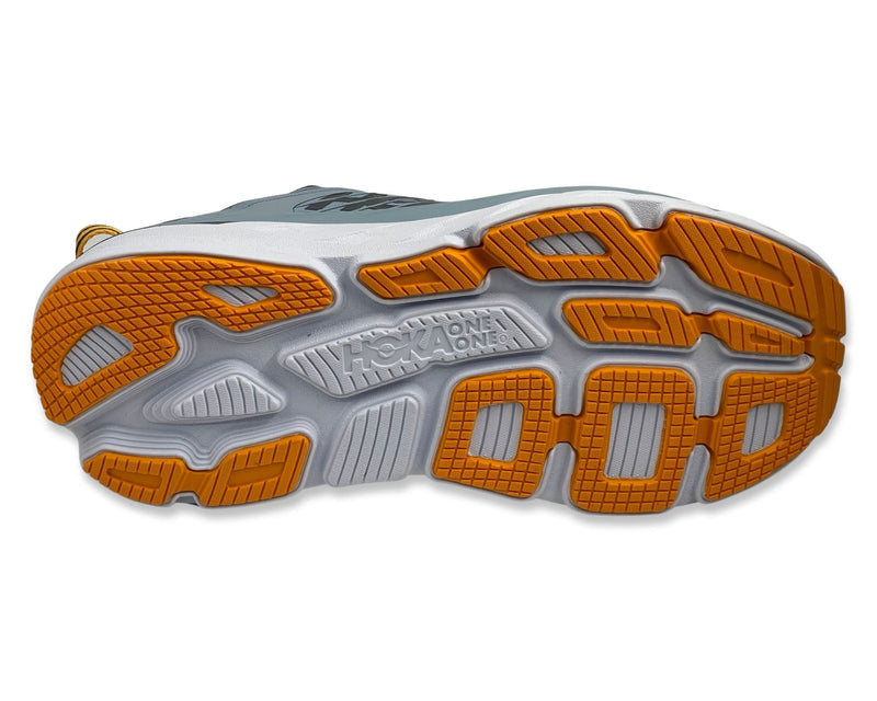 HOKA BONDI 7 runing shoes for mens gray/light blue