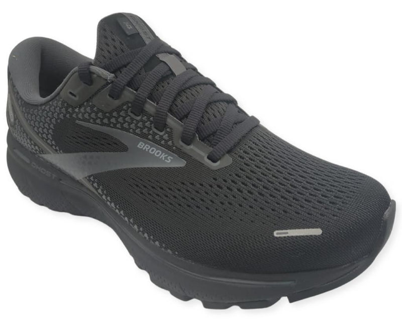 Brooks Ghost 14 Men's Wide 2E Neutral Running Shoe BLACK
