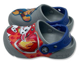 Crocs Toddler Paw Patrol Patch Clogs in Grey