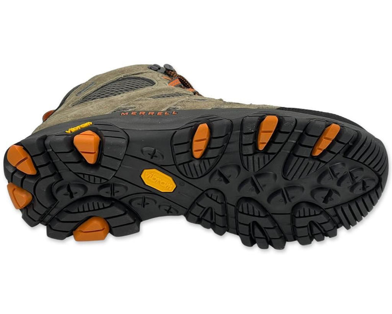 Merrell Moab 3 Mid Gore-Tex Hiking Shoes in Olive Green for Men's