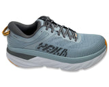 HOKA BONDI 7 runing shoes for mens gray/light blue