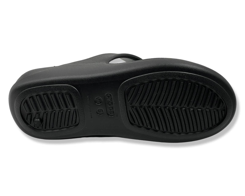 Crocs Boca Wedge Flip in Black for Women's