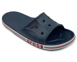 Crocs Bayaband Slide in Navy and Red For Men's