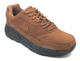 Columbus WFP Walking Shoes - Walking Boost Wide 4E Brown Suede