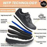 Columbus WFP Walking Boost Shoes for Women - Extra Comfortable Everyday Shoe w/Strap Closure