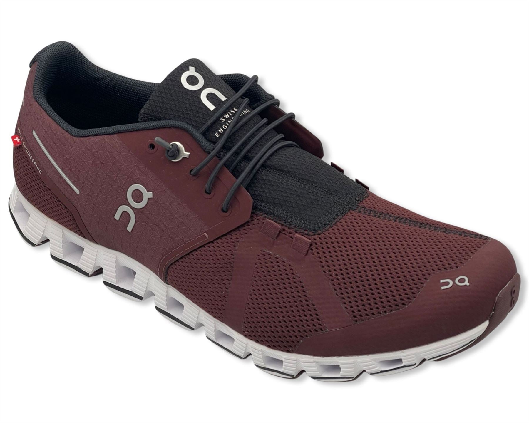 ON Men's Cloud Sneakers Red/White 19.99196 – WeFootwear