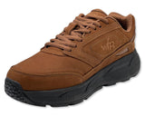 Columbus WFP Walking Shoes - Walking Boost Wide 4E Brown Suede