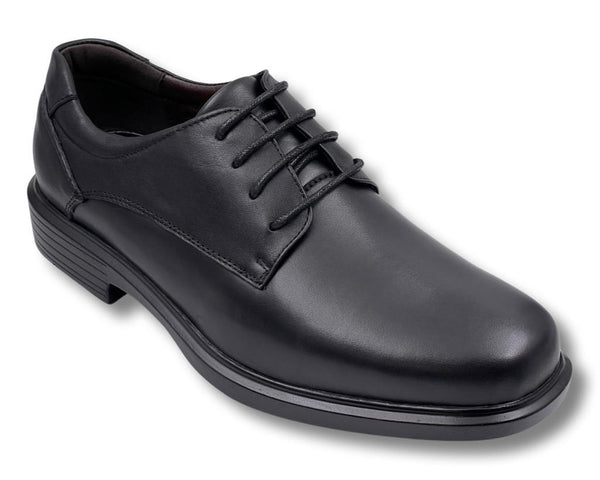 Brill Comfort Men'st Dress Shoes Black Laces