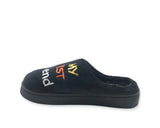 Boys Slippers (26-35) Black