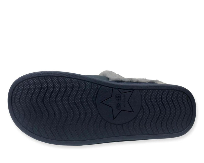 Men Blue Slippers (41-46)