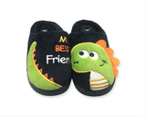 Boys Slippers (26-35) Black
