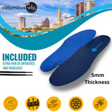 Columbus WFP Walking Boost Shoes for Women - Extra Comfortable Everyday Shoe w/Strap Closure