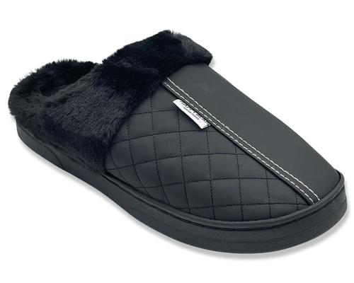 Men Black Slippers (41-46)