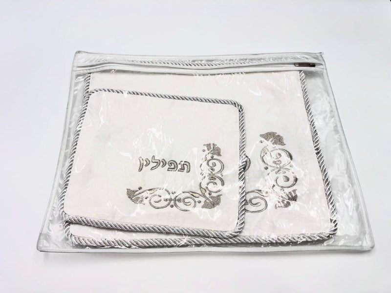 A set of tallit and tefillin bags
