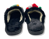 Merry Christmas Women's Slippers with Santa Claus design