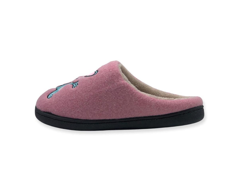 Girls pink slippers (30-35)