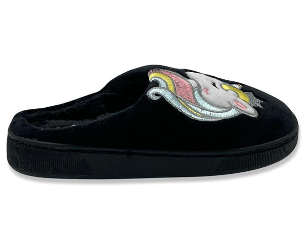 Girls Slippers (30-35) black