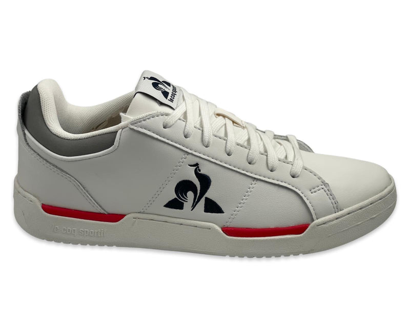 Le coq sportif vintage white leather sneakers for mens 2220247WHT