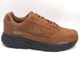 Columbus WFP Walking Shoes - Walking Boost Wide 4E Brown Suede