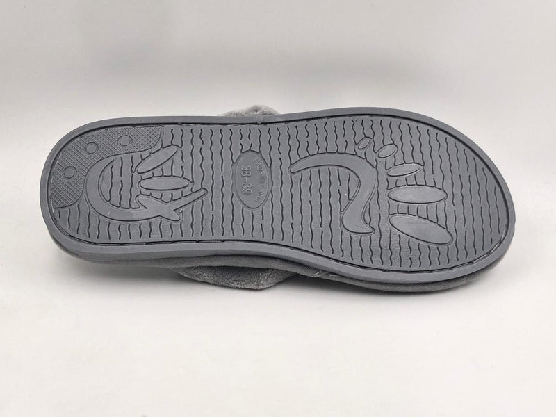 Women Grey Slippers (36-41)